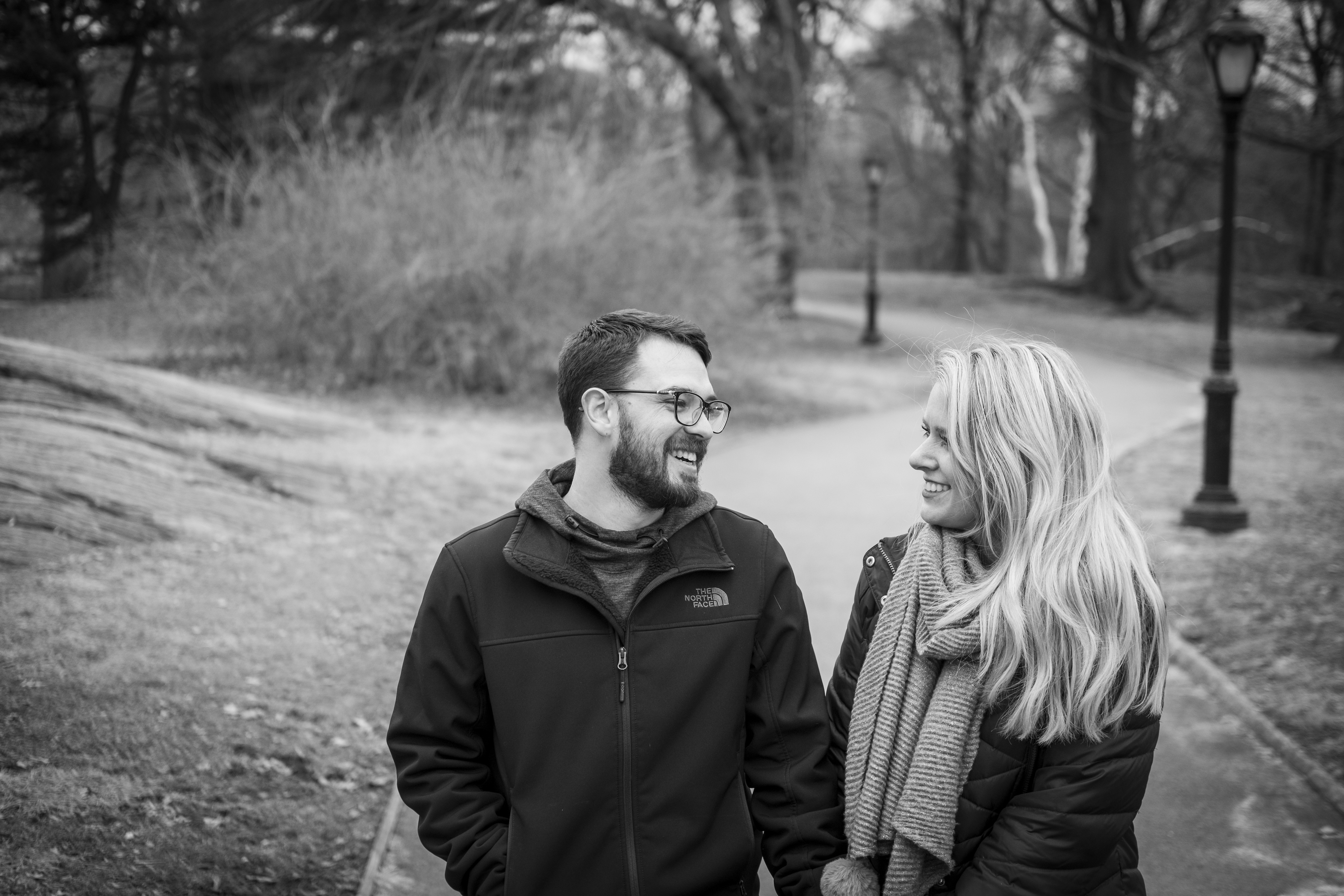 Photo Central Park Engagement Photography: Blake and Kelly