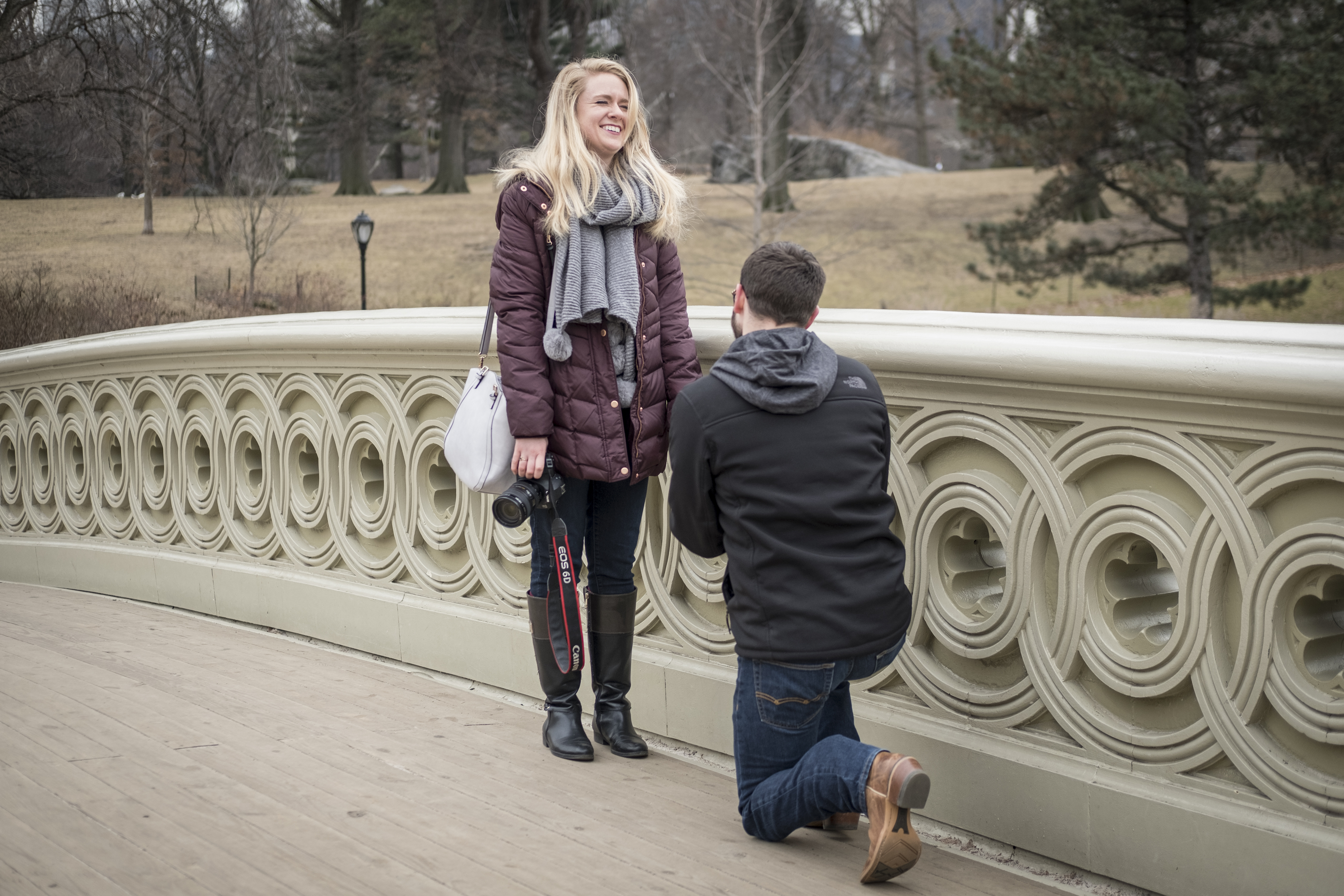 Photo Central Park Engagement Photography: Blake and Kelly