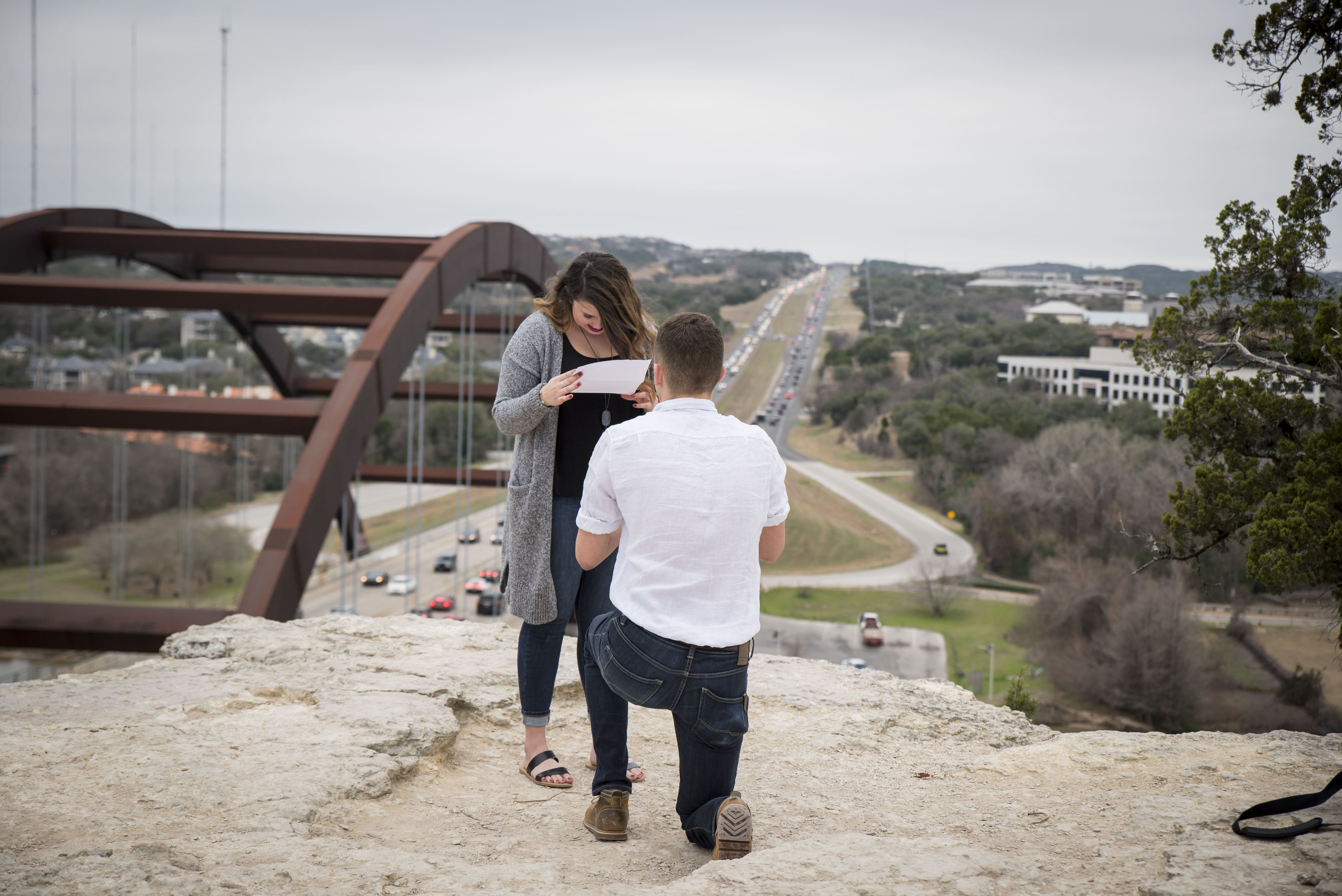 Photo Austin Engagement Photography: Joshua and Breahana