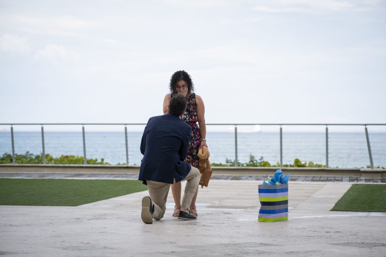 Photo Fort Lauderdale Engagement Proposal Photography: Eric and and Shonana
