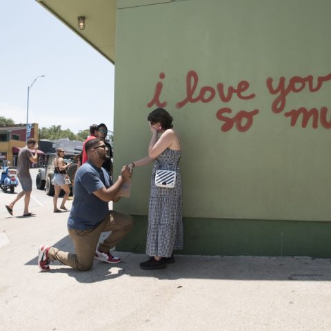 Austin Engagement Proposal Photographu: Azan and Annabelle