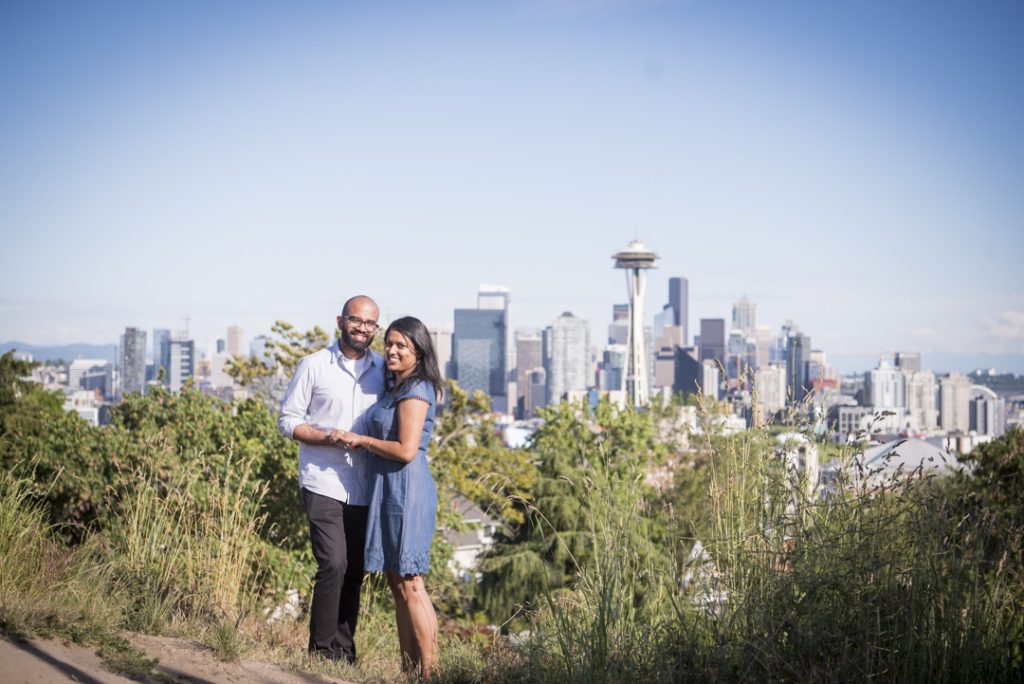 Photo Seattle Engagement Photography: John’s Kerry Park Proposal