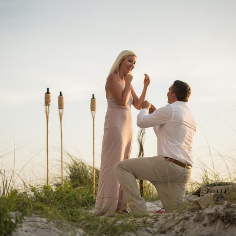 Stunning Tampa Engagement Proposal Photography: Kyle's Beach Proposal