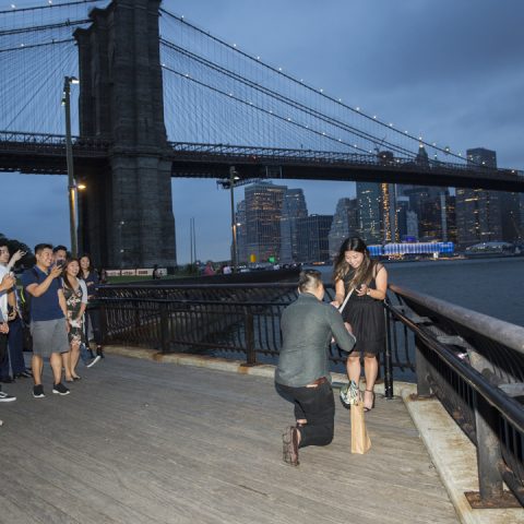 Luk's Brooklyn Bridge Surprise Proposal