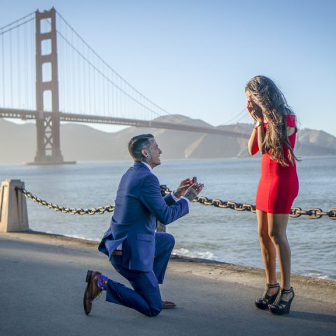 Sam's Golden Gate Bridge Engagement Proposal