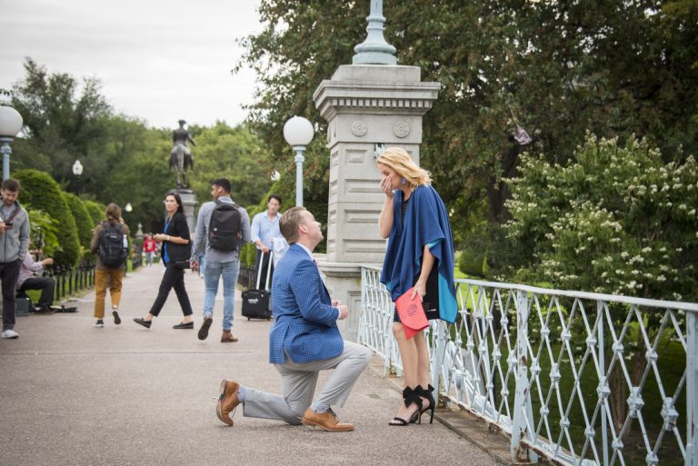 Photo Boston Engagement Proposals: Boston Public Gardens