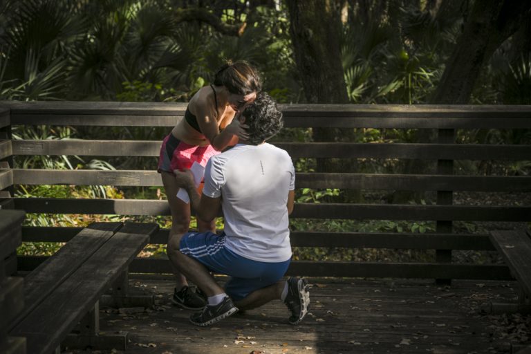 Photo Boca Raton Engagement Proposal Photography: Andrew and Blair