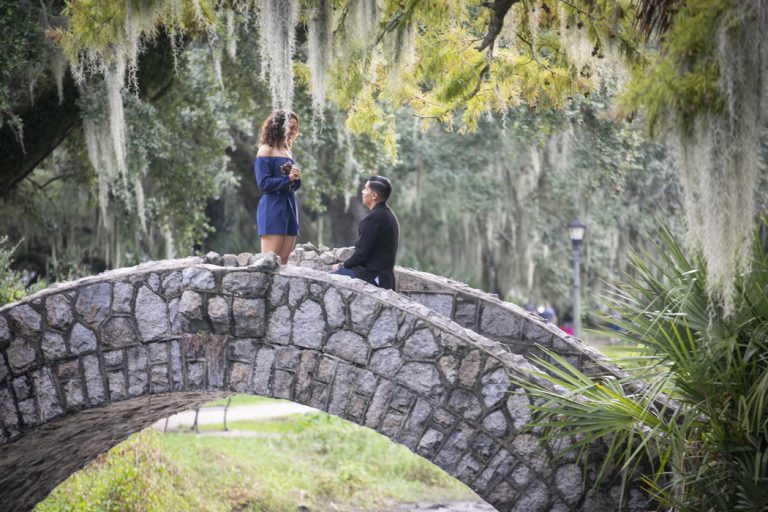 Photo Romantic New Orleans Engagement Proposals: Giovanni and Demitri