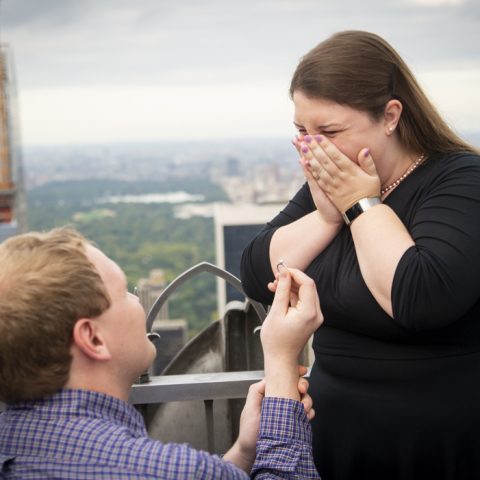 Ryan's New York Top Of The Rock Engagement