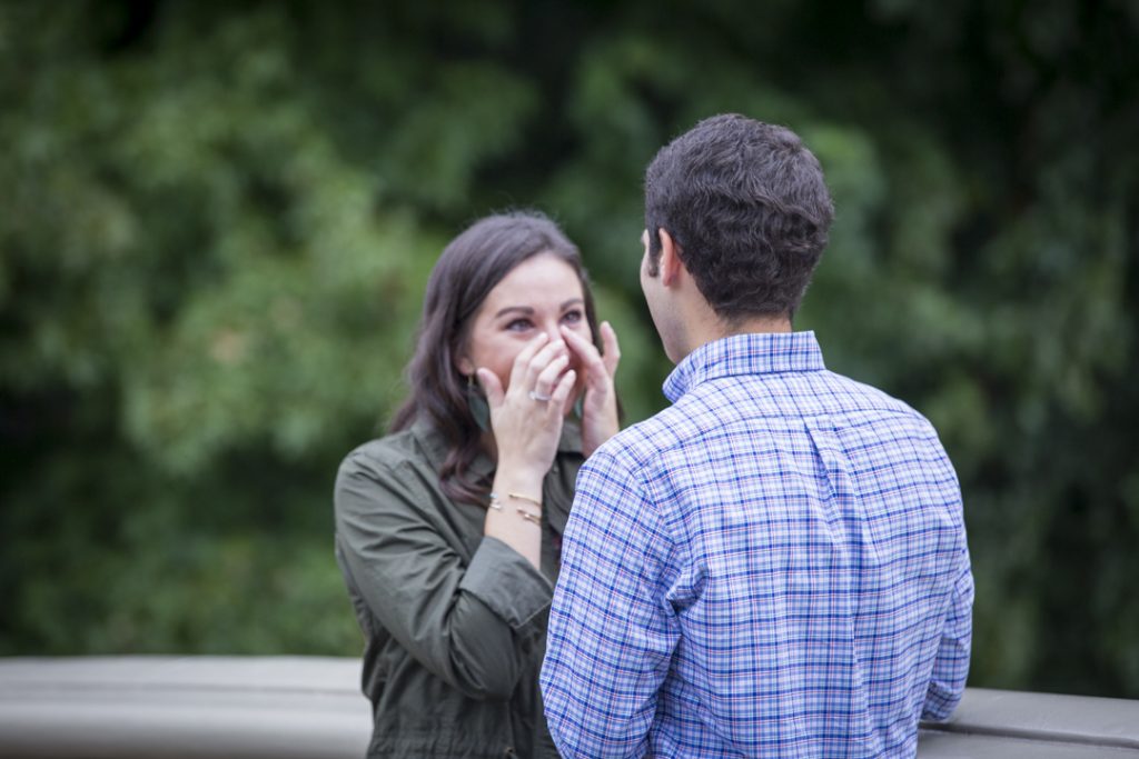 Photo Central Park Engagement Proposal: Sean and Kristen