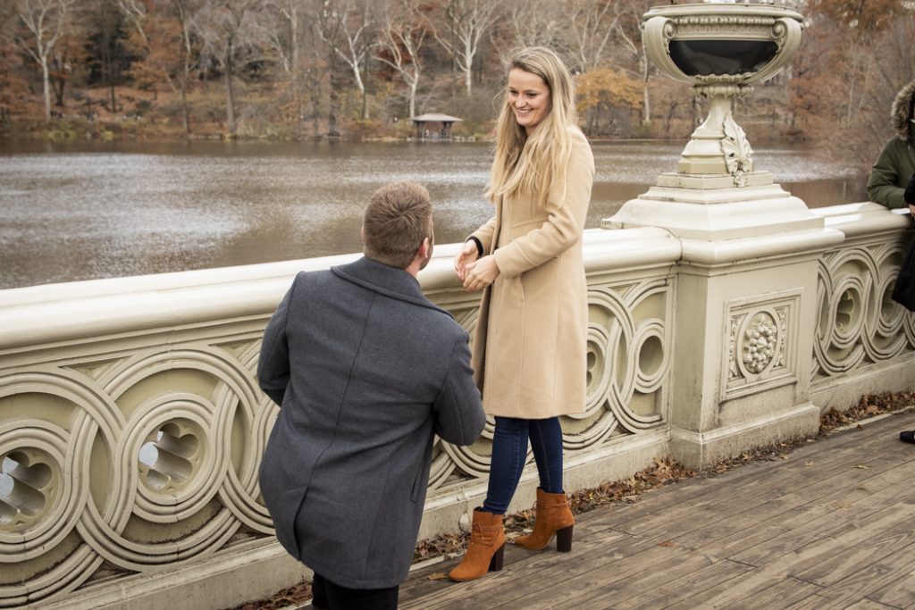 Photo Cal’s Horse-and-Carriage Central Park Engagement Proposal
