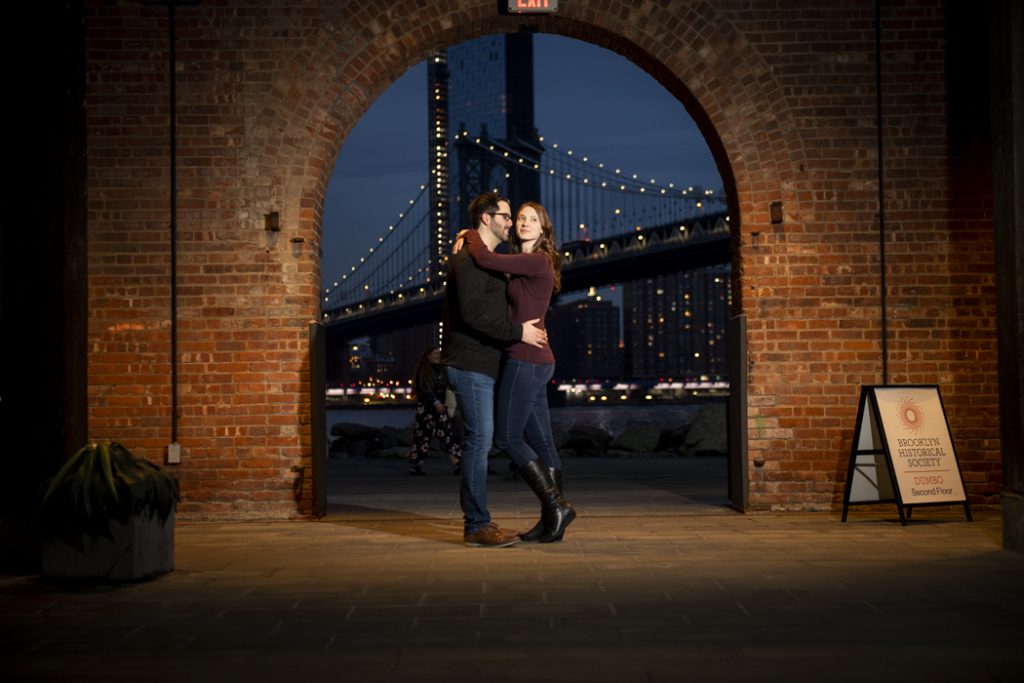 Photo Brooklyn Bridge Engagement Proposals: Chris and Catherine