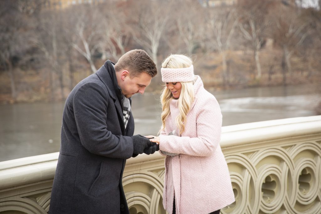 Photo Nik’s Romantic Bow Bridge Engagement Proposal