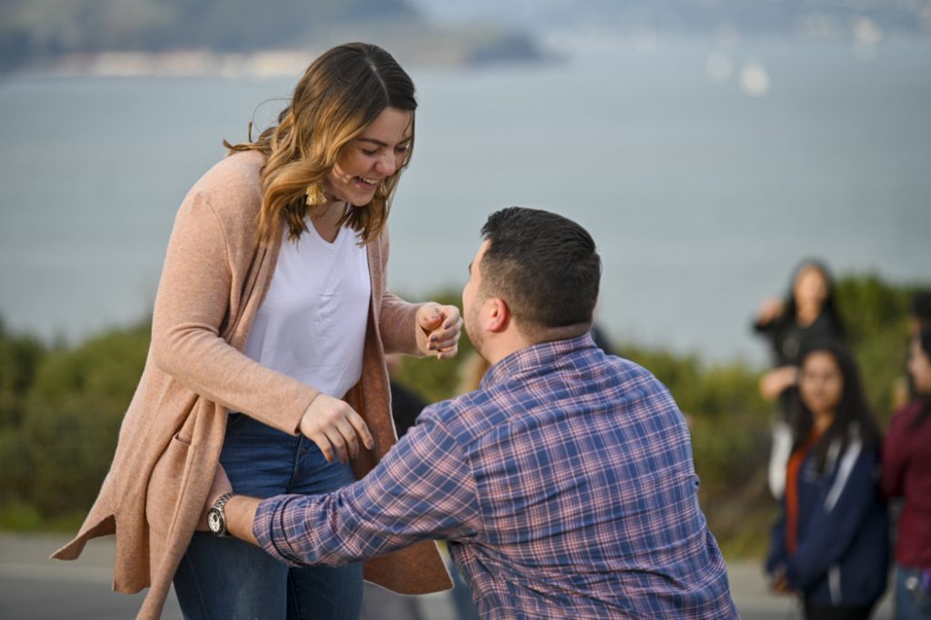 Photo Golden Gate Bridge Engagement Proposals: Spencer and Megan
