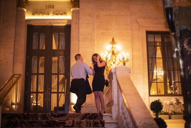 Photo Chicago Engagement Proposal Photographer: Andrew and Marissa