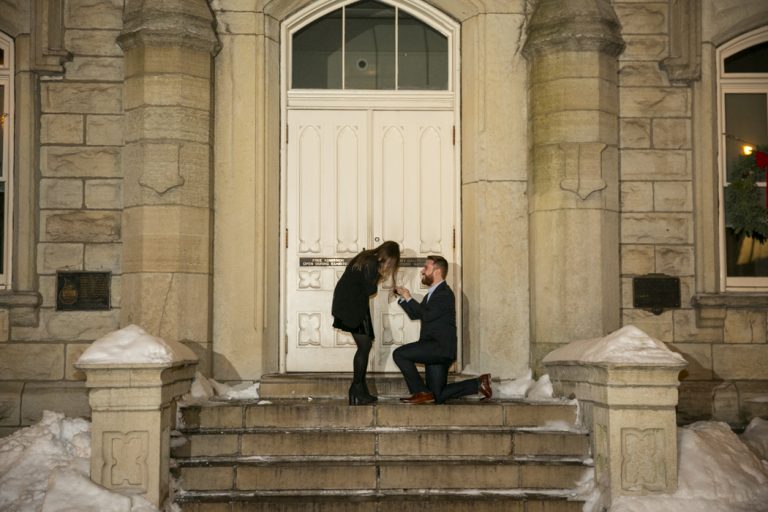 Photo Chicago Engagement Proposals: Joey and Maddie