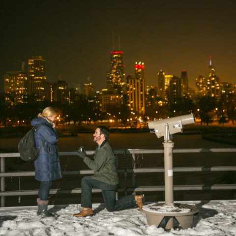Chicago Lincoln Park Proposal: Neil and Kelly