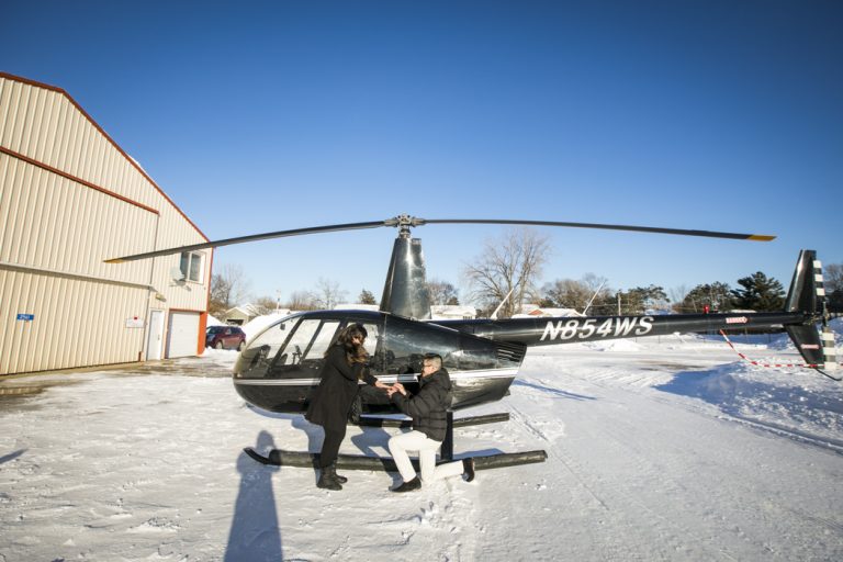 Photo Best Minneapolis Engagement Proposal Photographer: Kamal and Manjit