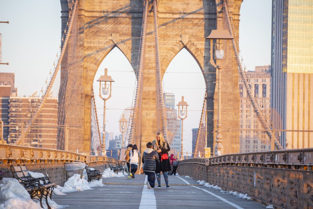 Photo Brooklyn Bridge Engagement Proposals: Matthew and Alyson