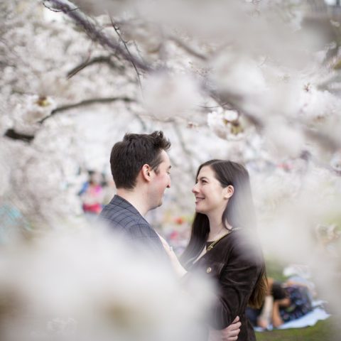 Daniel's Picture-Perfect Central Park Spring Proposal