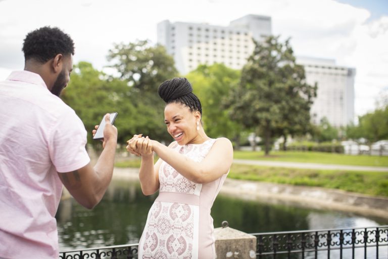 Photo Charlotte Engagement Proposals: Desmond and Rae’Shawnda