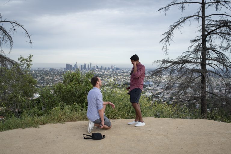Photo LGBTQ Engagement Proposals: Zach’s Griffith Observatory Proposal