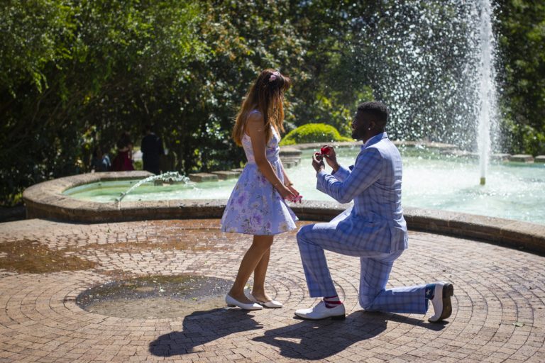 Photo San Antonio Engagement Proposals: Luther and Nuria