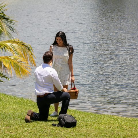Miami Proposal Photography: John's Fairchild Gardens Proposal