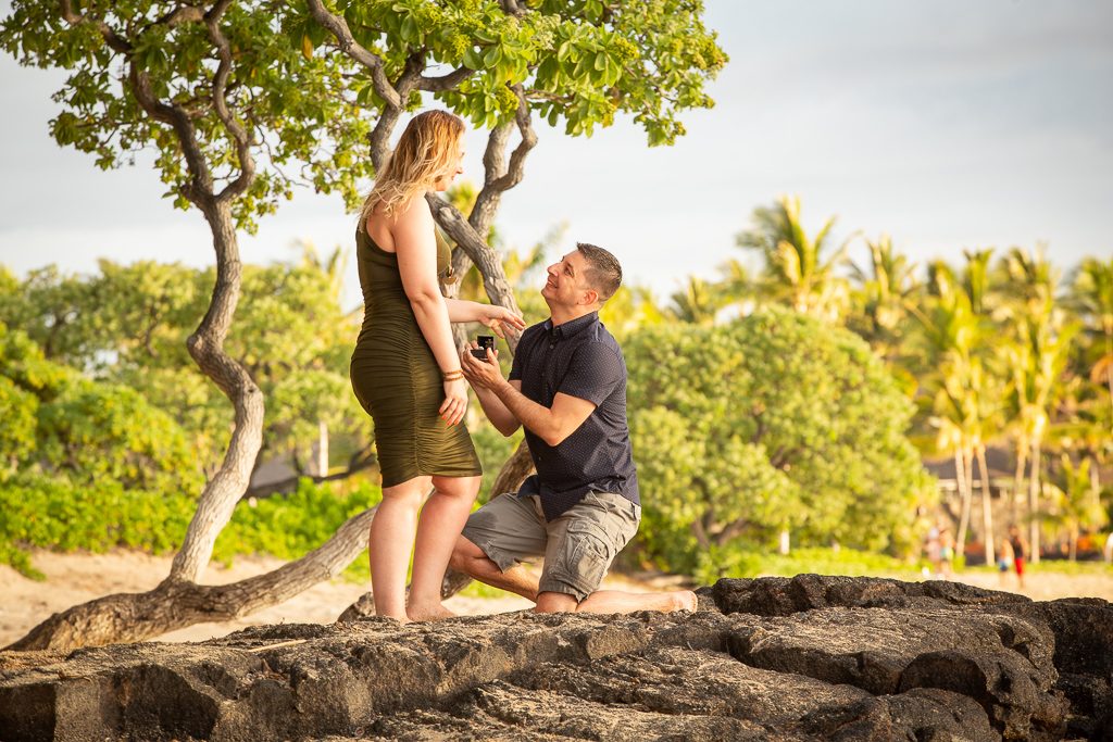 Hawaii Big Island Proposal Photography