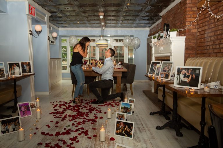Photo Rob’s Romantic West Village Engagement Proposal