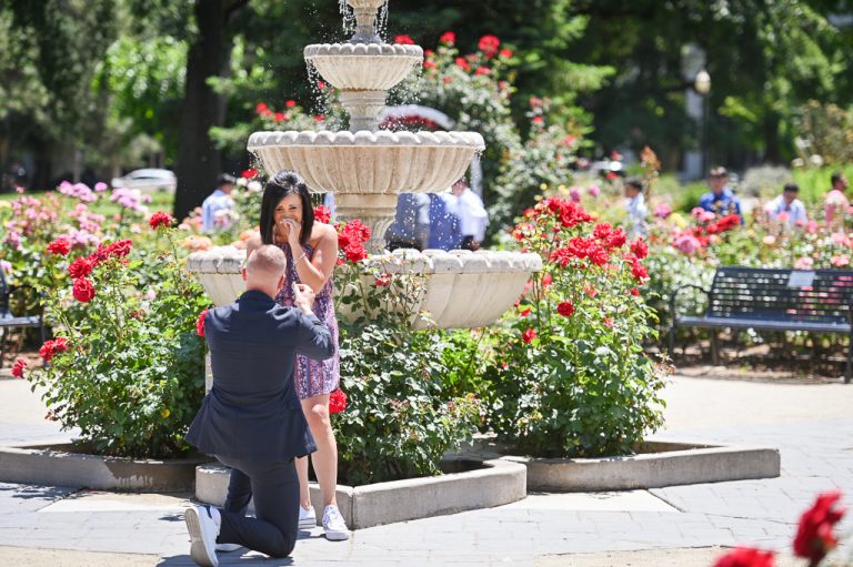 Photo Sacramento Engagement Proposals: Roger and Lori