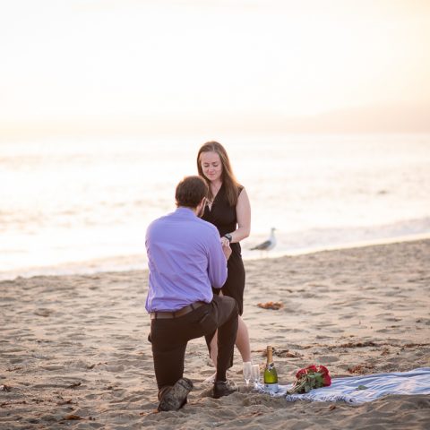 Redondo Beach Engagement Proposals: David and Caitlin