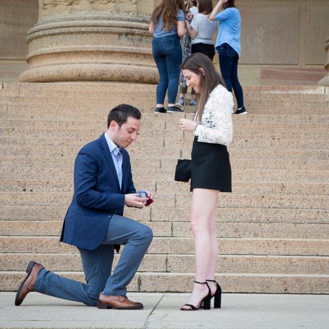 Philadelphia Engagement Proposals: Josh and Anna