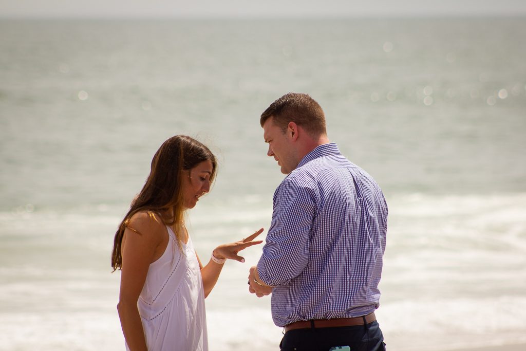Photo Fire Island Proposal Photographer: Domenic and Michelle