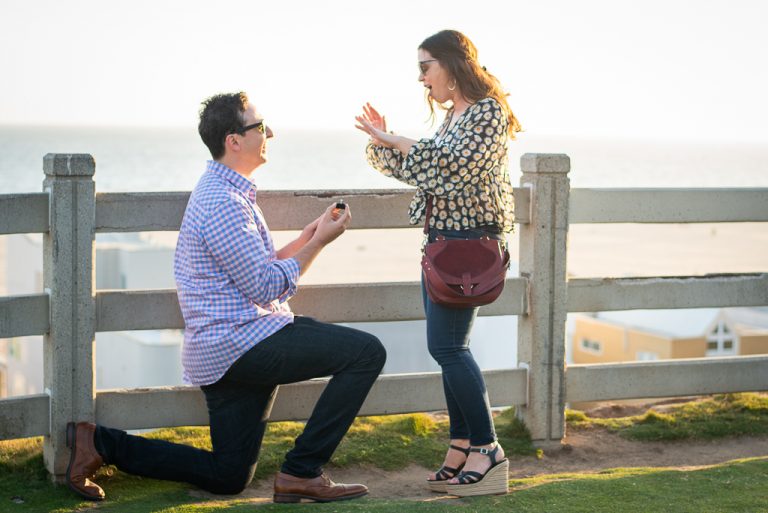 Photo Santa Monica Engagement Proposal Photographer: Eric and Mac