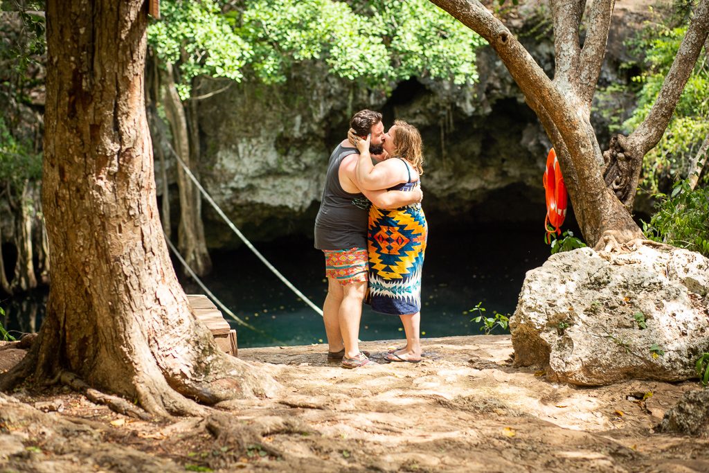 Photo Cancun Engagement Proposal Photography: Max and Mikayla