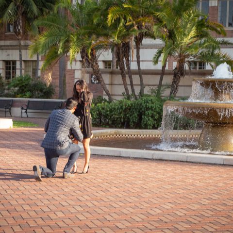 UCLA Engagement Proposal Photography: James and Lauren