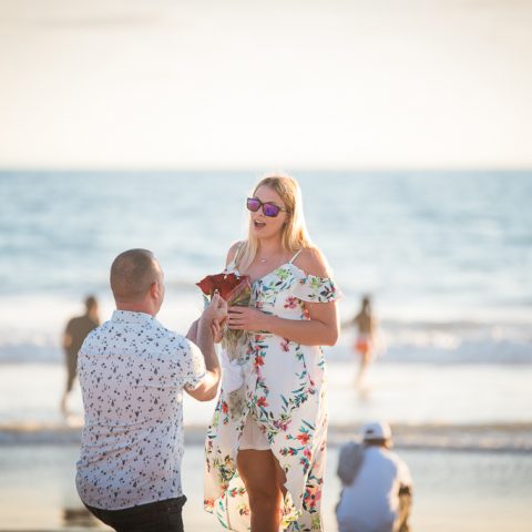 Alex stunning beach picnic surprise Proposal,  Miami