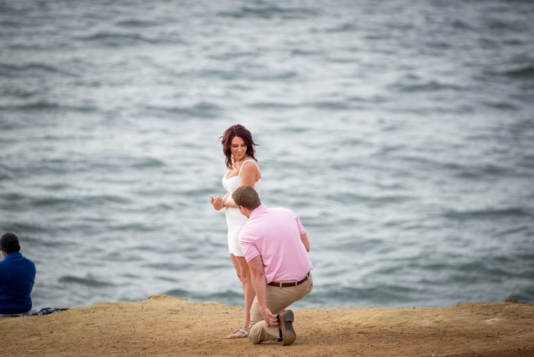 Photo San Diego Sunset Cliffs Proposal | Cole and Lauren