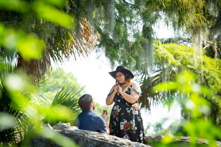 Photo New Orleans City Park Proposal Photography | Evan and Tiffany