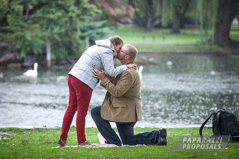 Photo Boston Public Garden Proposal – Kelly & Holly’s Engagement