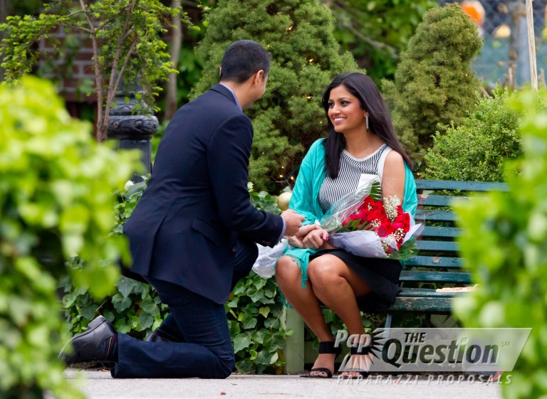 Photo Amit and Divya’s Romantic River Cafe Proposal