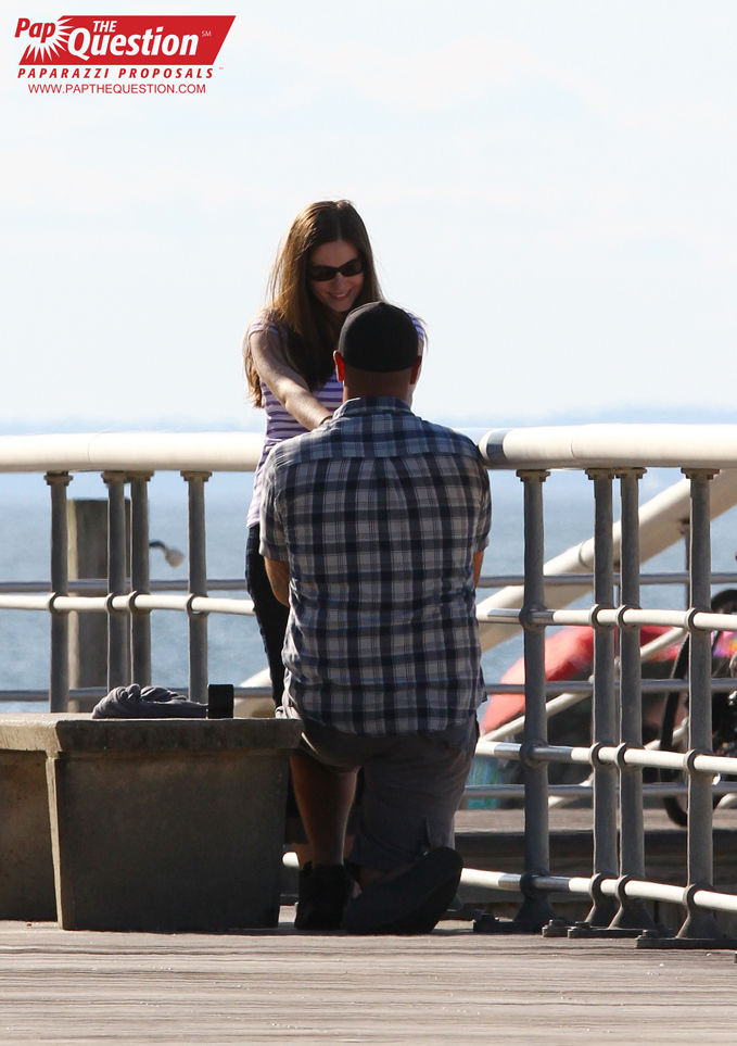 Photo Matt and Nicole’s Long Island Engagement featured on Inside Edition