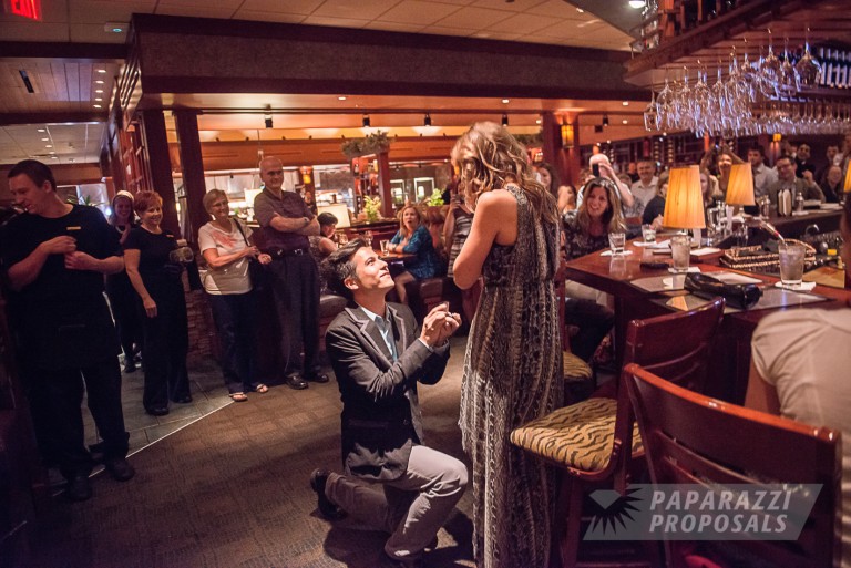 Photo Jeff and Annette’s singing surprise proposal at Season 52, Chicago.