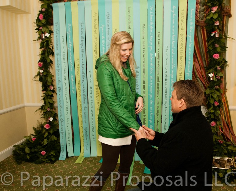 Photo Jeff and Elizabeth’s Waldorf Astoria proposal, New York.