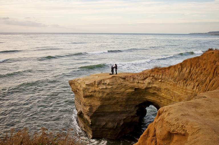 Photo Surprise Engagement Photography in San Diego