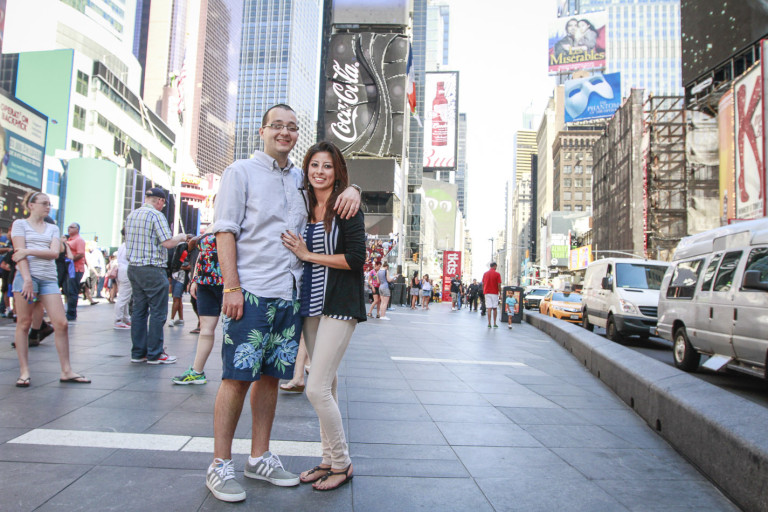 Photo Eduard’s Time Square Proposal, New York City Photo Eduard’s Time Square Proposal, New York City