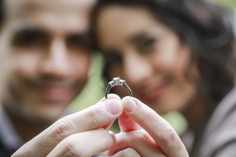 Photo NYC Proposal Ideas: Omar’s Paper Crane Picnic Engagement