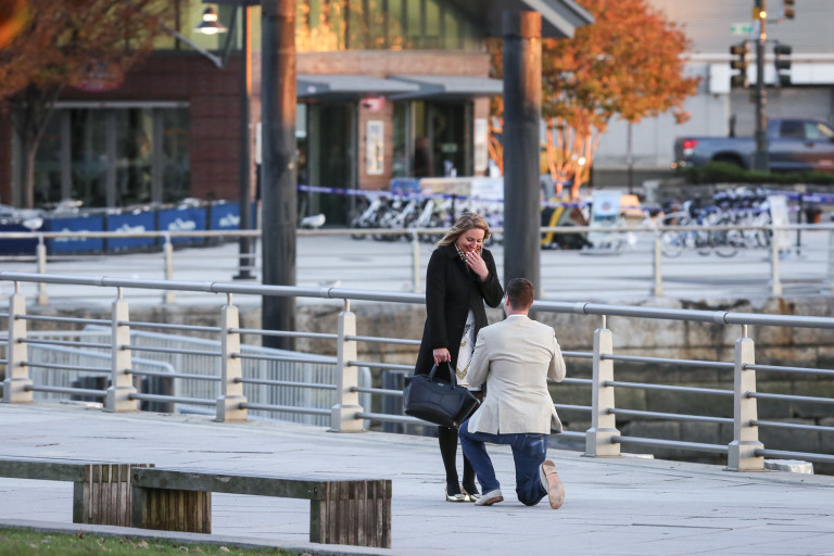 Photo New York Scavenger Hunt Surprise Proposal
