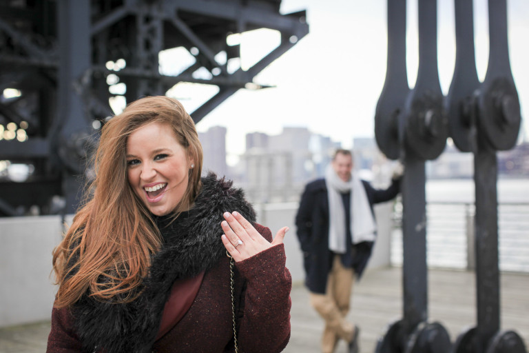 Photo New York Surprise Proposal | Max and Nadine